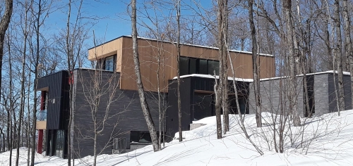 Cèdre ROUGE sélect fini sablé Exterol couleur inconnue