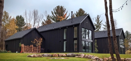 Épinette noueuse fini brut Exterol couleur Ébène