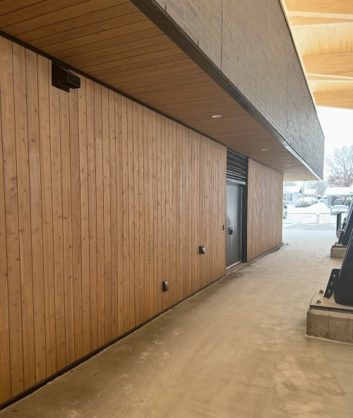 Cèdre BLANC noueux fini sablé couleur Bois Vaporisé